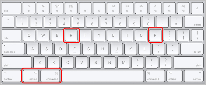 reset mac os keyboard