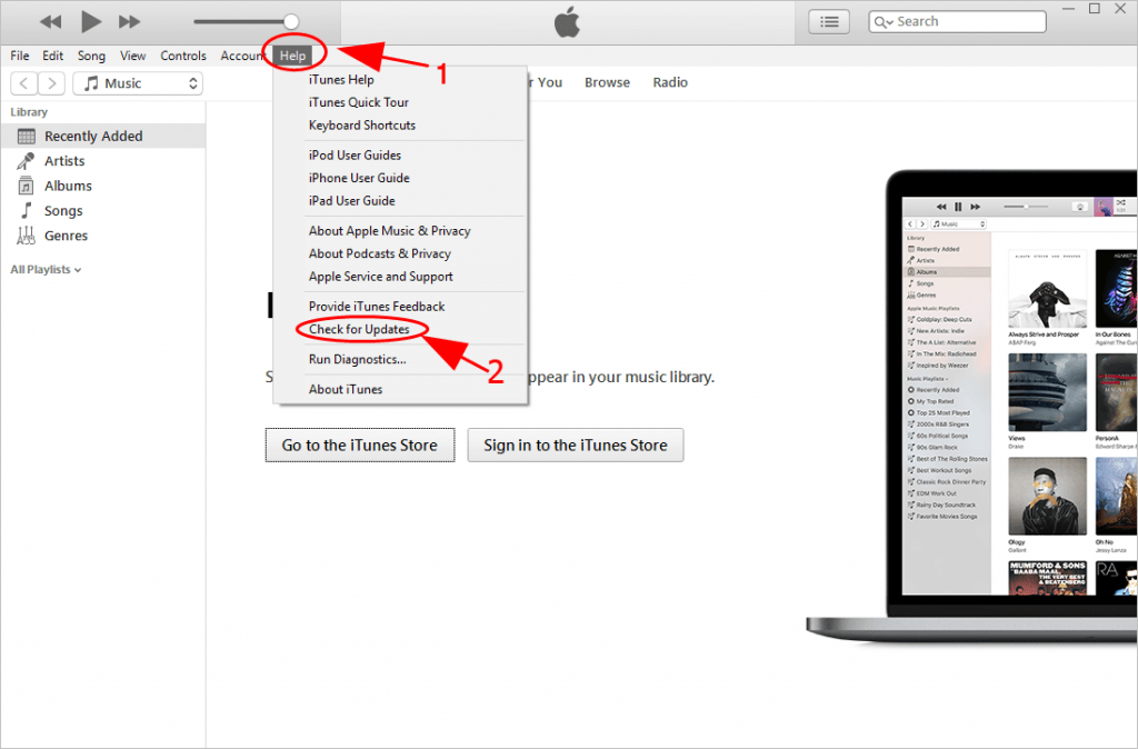 simple itunes for ipad