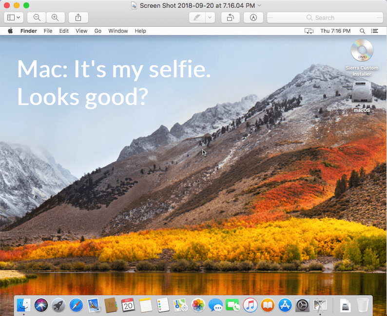 mac full screenshot shortcut