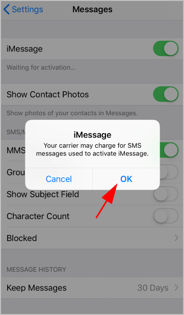 [Fixed] iMessage An error occurred during activation - Super Easy