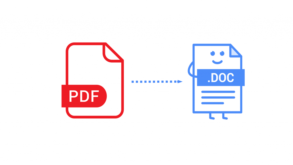 change to pdf to word