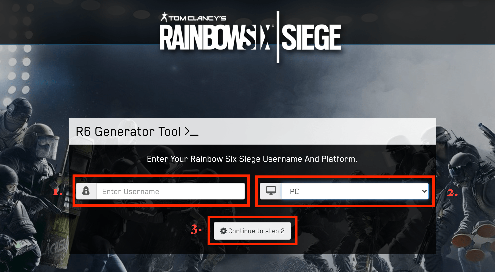 Free R6 Credit Codes for 2023 Rainbow Six® Seige