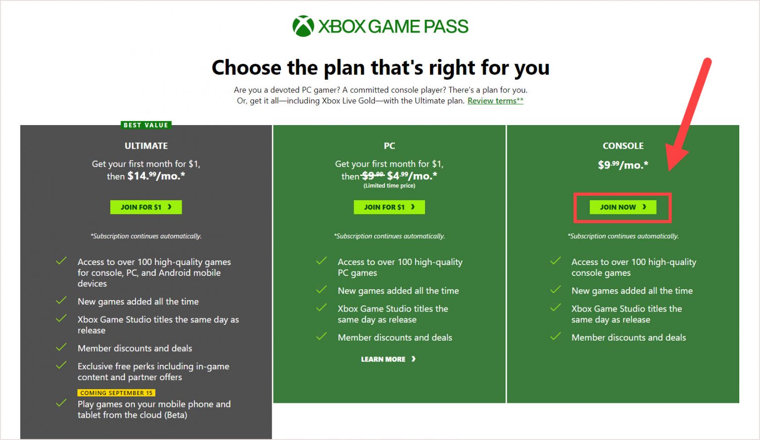 xbox game pass trial per account or per console