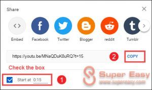How to Share Youtube Videos at Specific Time (Mobile & Computer