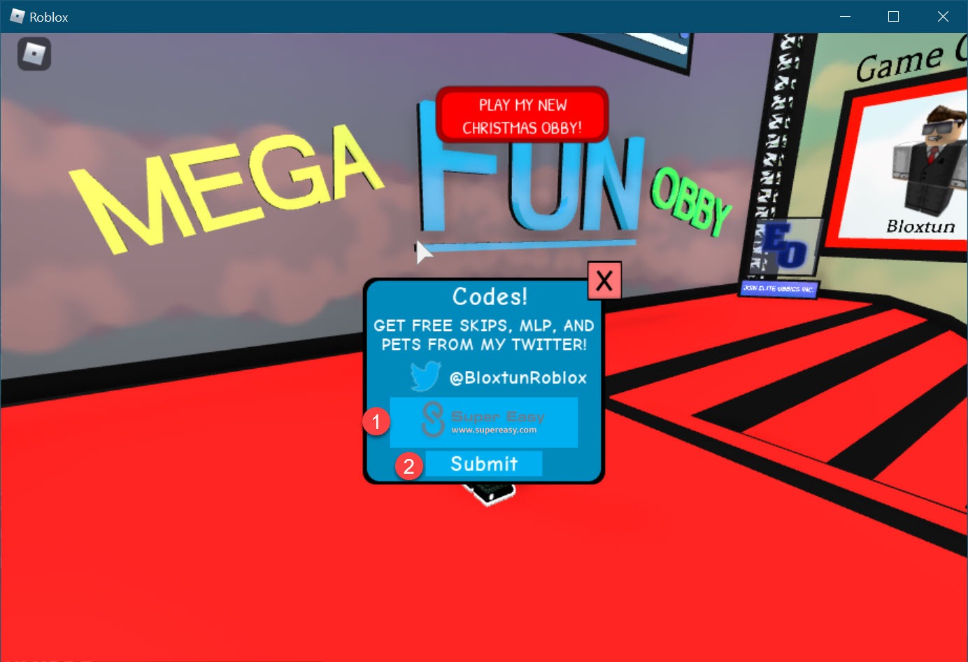 New Roblox Mega Fun Obby Codes Jul 2021 Super Easy - roblox obby tycoon game