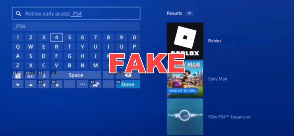 can you play roblox on the playstation 4