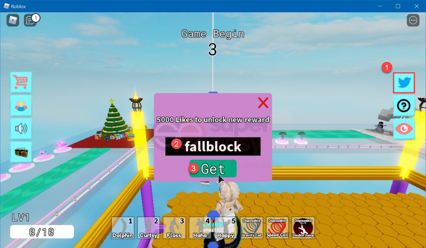 New Roblox Falling Color Block Codes Jul 2021 Super Easy - how do you block a game on roblox