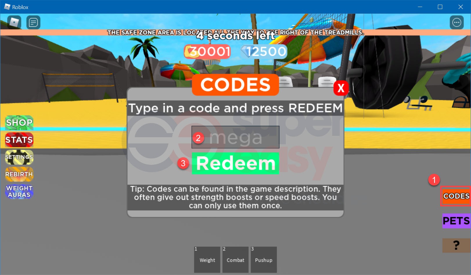 New Body Building Simulator All Redeem Codes Jul 2021 Super Easy - code roblox speed simulator x