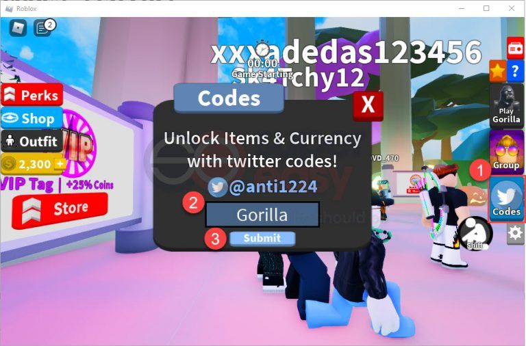 new-roblox-gorilla-codes-2023-super-easy