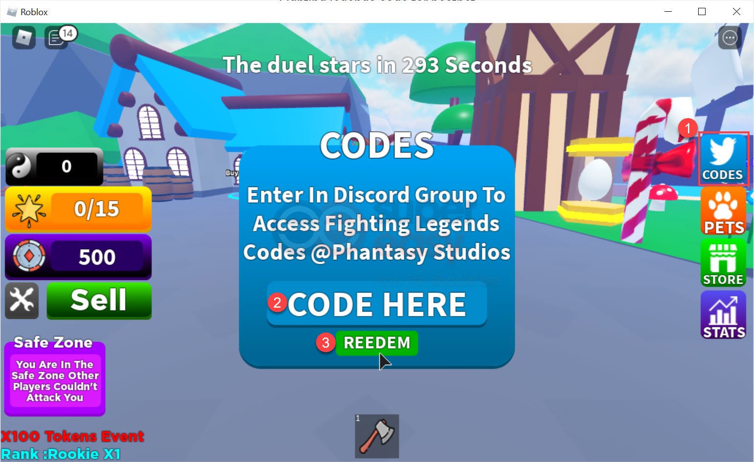 NEW] Roblox Fighting Legends codes Mar 2023 - Super Easy