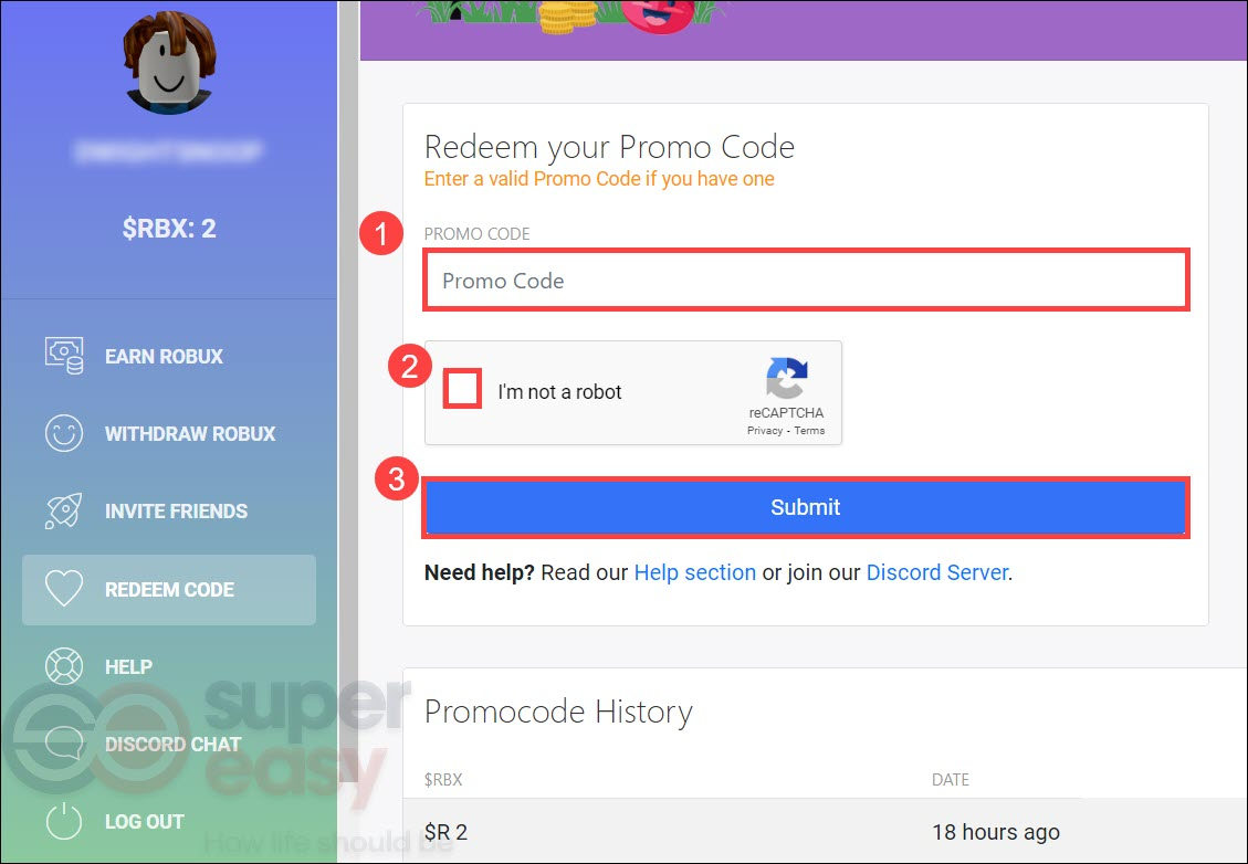 New Rbx Demon Promo Codes For Free Robux July 2021 Super Easy - rbx robux site