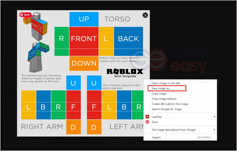 How To Make A Roblox Shirt 2023 - Super Easy