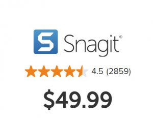 snagit 2019 discount