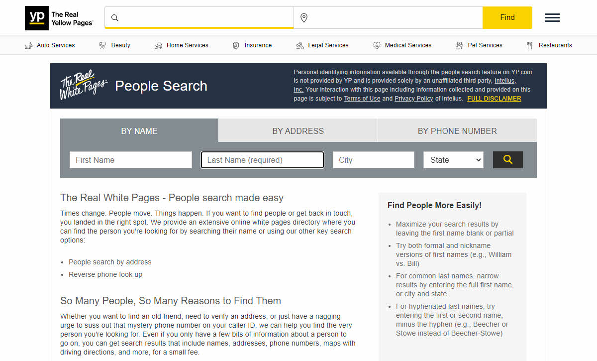 How to Use Yellow Pages to Find a Person - Super Easy