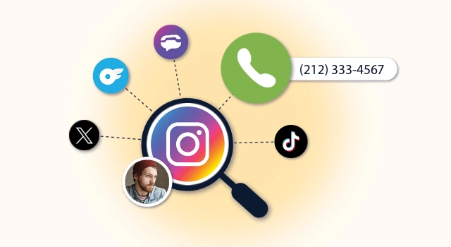 find phone number from instagram